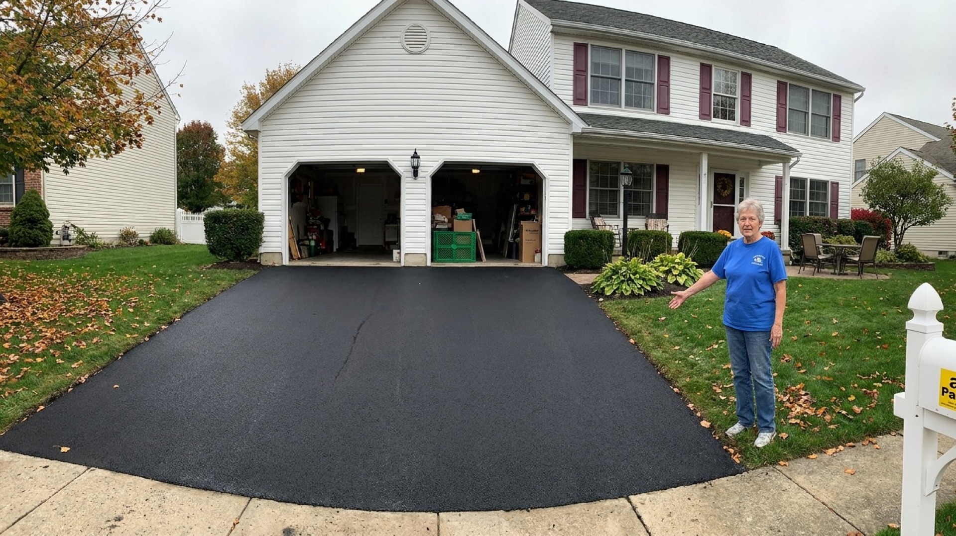 Asphalt driveway paving Hamilton western Loudoun VA